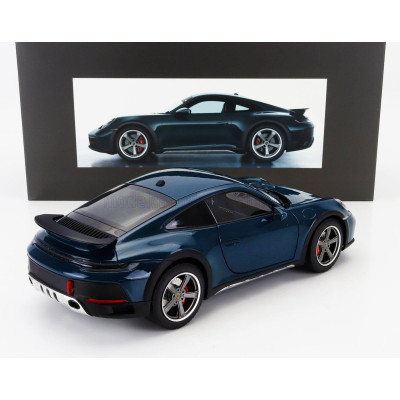 NOREV PORSCHE 911 992 DAKAR COUPE 2023 - FJORD BLUE GREEN 1/18