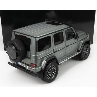 NZG MERCEDES BENZ G-CLASS 4x4² 2022 - PLATINUM SILVER MET 1/12