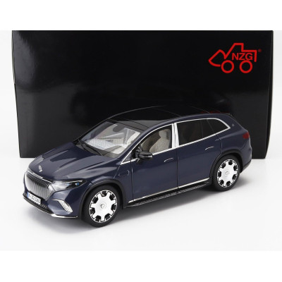 NZG MERCEDES BENZ MAYBACH EQS 680 (Z296) SUV 2024 - SOLDALITH BLUE 1/18