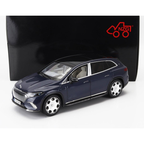 NZG MERCEDES BENZ MAYBACH EQS 680 (Z296) SUV 2024 - SOLDALITH BLUE 1/18
