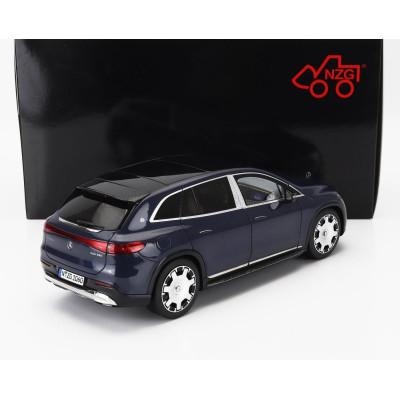 NZG MERCEDES BENZ MAYBACH EQS 680 (Z296) SUV 2024 - SOLDALITH BLUE 1/18