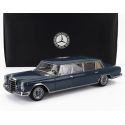 NZG MERCEDES BENZ S-CLASS 600 LWB PULLMAN (W100) 1963-1981 - LIGHT BLUE 1/18