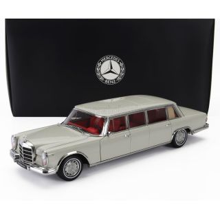 NZG MERCEDES BENZ S-CLASS 600 LWB PULLMAN (W100) 1963-1981 - WHITE 1/18