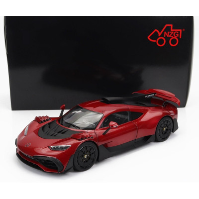 NZG MERCEDES BENZ ONE AMG (C298) 2023 - PATAGONIA RED BLACK 1/18