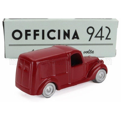 OFFICINA 942 FIAT 508 C/1100 VAN FURGONE VIBERTI REGIE POSTE 1938 - RED 1/76