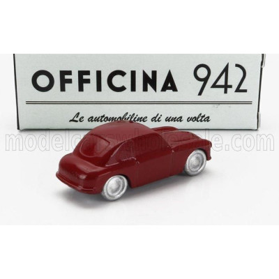 OFFICINA 942 FIAT 500 C PANORAMICA ZAGATO 1949 - RED 1/76