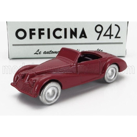 OFFICINA 942 FIAT 2800 SPIDER BERTONE 1943 - RED 1/76