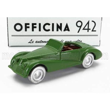 OFFICINA 942 FIAT 2800 SPIDER BERTONE 1943 - GREEN 1/76