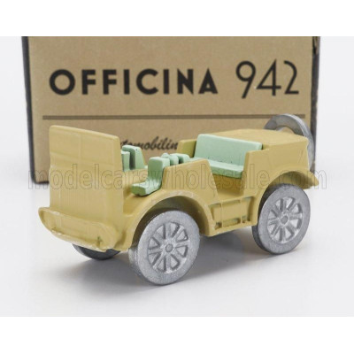 OFFICINA 942 FIAT TM40 TRACTOR TRATTORE PESANTE OPEN 1941 - MILITARY SAND 1/76