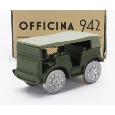OFFICINA 942 FIAT TM40 TRACTOR TRATTORE PESANTE CLOSED 1941 - MILITARY GREEN 1/76