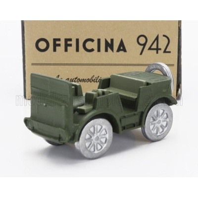 OFFICINA 942 FIAT TM40 TRACTOR TRATTORE PESANTE CLOSED 1941 - MILITARY GREEN 1/76