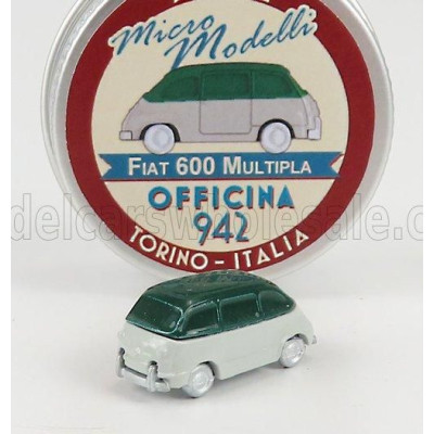OFFICINA 942 FIAT 600 MULTIPLA 1956 - GREY DARK GREEN 1/160