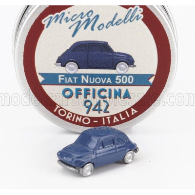 OFFICINA 942 FIAT NUOVA 500 1957 - BLUE 1/160