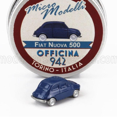 OFFICINA 942 FIAT NUOVA 500 1957 - BLUE 1/160
