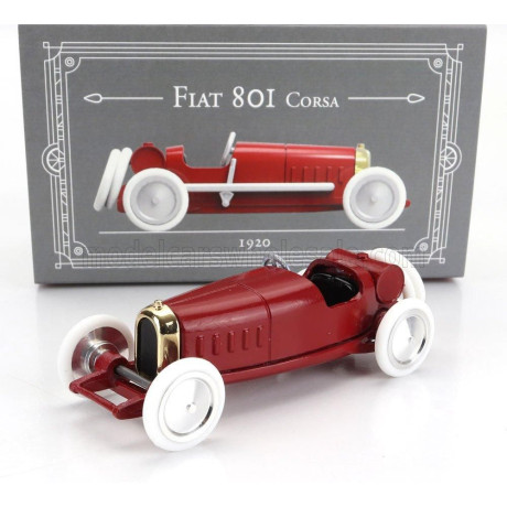 OFFICINA 942 FIAT 801 SPIDER CORSA 1920 - DARK RED 1/43