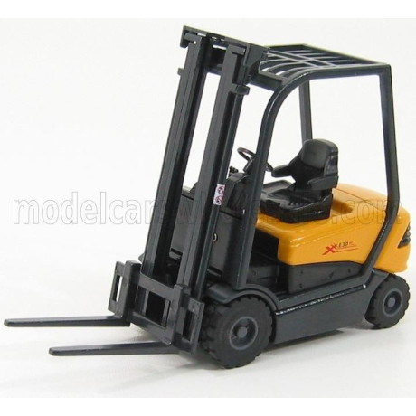 OLDCARS OM X30AC ELEVATORE FRONTALE - LOADED TRUCK - YELLOW BLACK 1/25