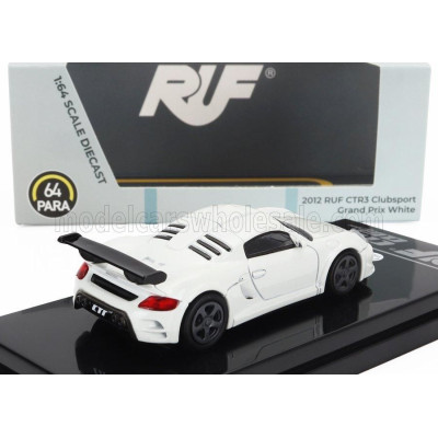 PARAGON MODELS PORSCHE GT RUF CT3 CLUBSPORT LHD 2012 - WHITE 1/64