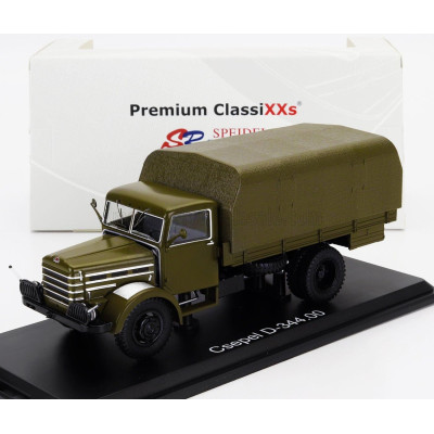 PREMIUM CLASSIXXS CSEPEL D344 TRUCK TELONATO 2-ASSI 1961 - MILITARY GREEN 1/43