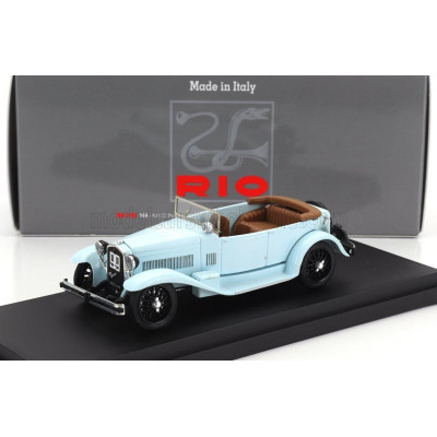 RIO MODELS ALFA ROMEO 1750 T. N 99 MILLE MIGLIA 1930 FERRARI - BASSO - LIGHT BLUE 1/43
