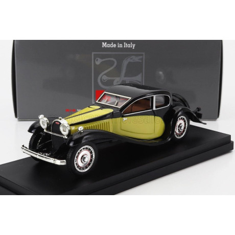 RIO MODELS BUGATTI TYPE T50 1933 - BLACK YELLOW 1/43