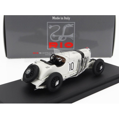 RIO MODELS MERCEDES BENZ SSKL SPIDER N 10 GERMAN GP 1931 HANS STUCK - WHITE 1/43