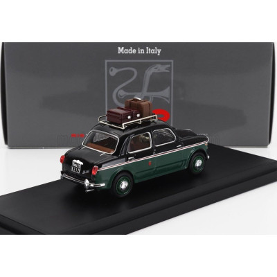 RIO MODELS FIAT 1100 TAXI ROMA 1956 - BLACK GREEN 1/43