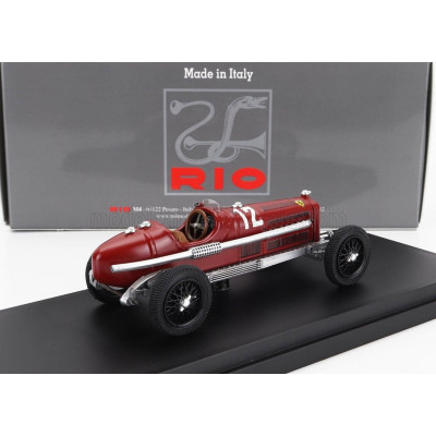 RIO MODELS ALFA ROMEO F1  P3 N 12 WINNER MONZA GP 1933 LUIGI FAGIOLI - RED 1/43