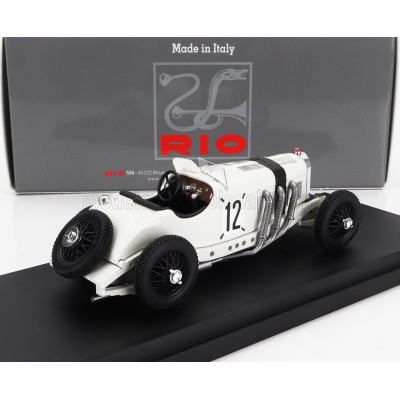 RIO MODELS MERCEDES BENZ SSKL SPIDER N 12 GERMAN GP 1931 OTTO MERZ - WHITE 1/43
