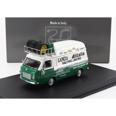 RIO MODELS FIAT 238 VAN ASSISTENZA RALLY TEAM LANCIA ALITALIA 1977 - GREEN WHITE 1/43