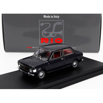 RIO MODELS FIAT 128 1-SERIES 1969 - BLUE 1/43