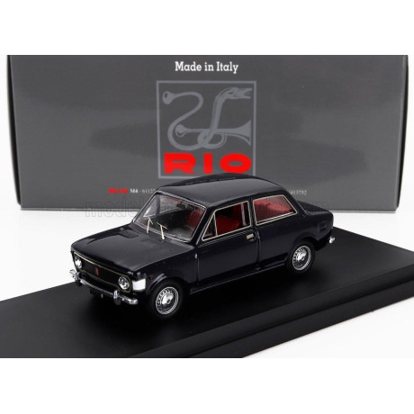 RIO MODELS FIAT 128 1-SERIES 1969 - BLUE 1/43