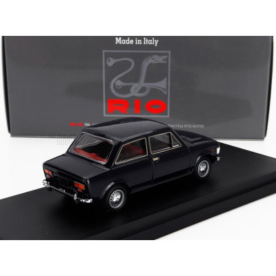 RIO MODELS FIAT 128 1-SERIES 1969 - BLUE 1/43
