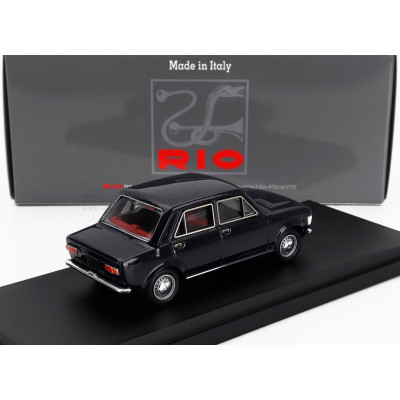 RIO MODELS FIAT 128 2-SERIES 1972 - BLUE 1/43