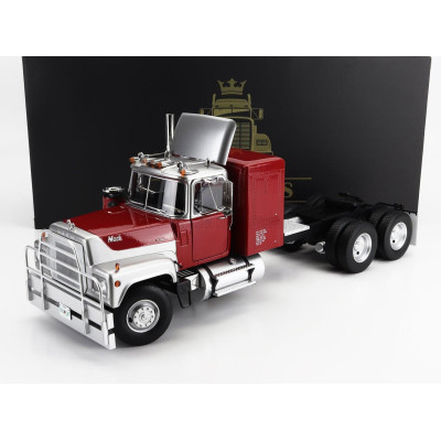 ROAD KINGS MACK RL700L TRACTOR TRUCK 3-ASSI 1974 - RED SILVER 1/18