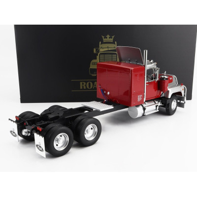 ROAD KINGS MACK RL700L TRACTOR TRUCK 3-ASSI 1974 - RED SILVER 1/18