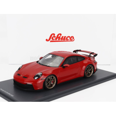 SCHUCO PORSCHE 911 992 GT3 COUPE 2022 - GUARD RED 1/18