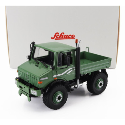 SCHUCO MERCEDES BENZ UNIMOG U1600 TRUCK 1996 - GREEN 1/32