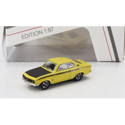 SCHUCO OPEL MANTA A TURBO 1973 - YELLOW BLACK 1/87