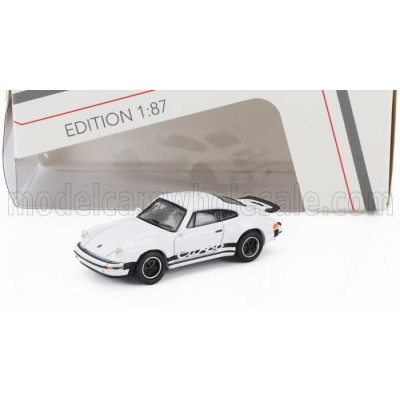 SCHUCO PORSCHE 911 930 TURBO COUPE 1977 - WHITE 1/87
