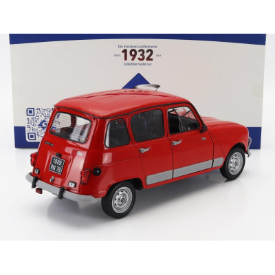 SOLIDO RENAULT R4 GTL 1989 - RED 1/12