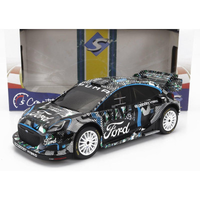 SOLIDO FORD ENGLAND PUMA RALLY1 N 0 GOODWOOD FESTIVAL OF SPEED 2021 - BLACK 1/18