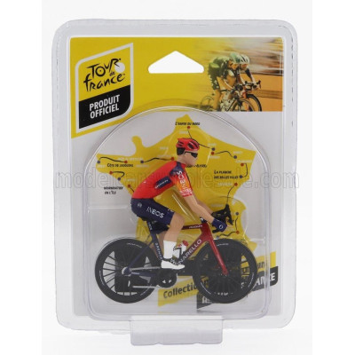 SOLIDO FIGURES CICLISTA - CYCLIST - TEAM INEOS GRENADIER - TOUR DE FRANCE 2023 - RED 1/18