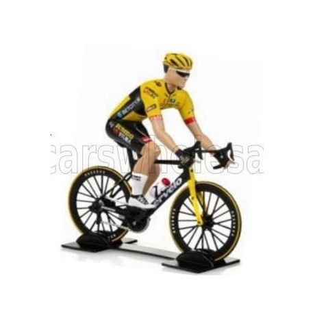 SOLIDO FIGURES CICLISTA - CYCLIST - TEAM JUMBO VISMA - TOUR DE FRANCE 2023 - YELLOW 1/18
