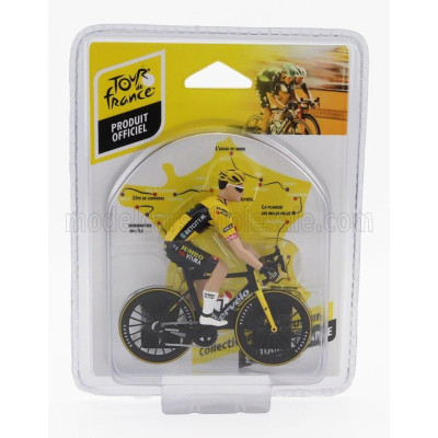 SOLIDO FIGURES CICLISTA - CYCLIST - TEAM JUMBO VISMA - TOUR DE FRANCE 2023 - YELLOW 1/18