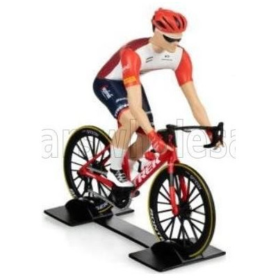 SOLIDO FIGURES CICLISTA - CYCLIST - TEAM TREK SEGAFREDO - TOUR DE FRANCE 2023 - WHITE RED 1/18