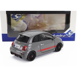 SOLIDO FIAT NUOVA 500 ABARTH 595 XSR EDITION 2022 - GREY RED 1/18