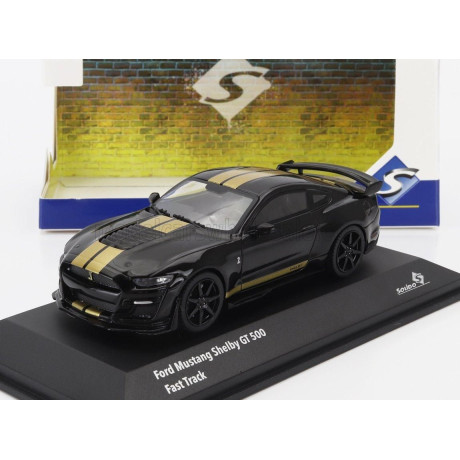 SOLIDO FORD USA MUSTANG SHELBY GT500 COUPE 2020 - BLACK GOLD 1/43