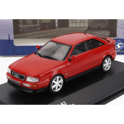 SOLIDO AUDI 80 (S2) TURBO COUPE 1994 - RED 1/43