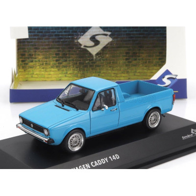 SOLIDO VOLKSWAGEN CADDY PICK-UP 1982 - BLUE 1/43