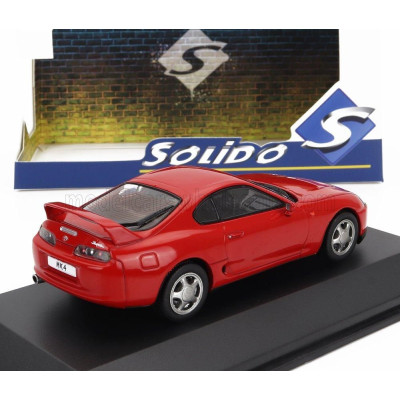 SOLIDO TOYOTA SUPRA MKIV COUPE 2001 - RED 1/43